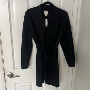NWT H&M Black Suede Jacket - Medium